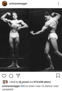 Arnoldo Schwarzeneggeris Instagram/Nuotr.